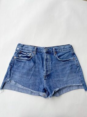 Citizens of Humanity Marlowe High Rise Distressed Cutoff Denim Shorts Size 30